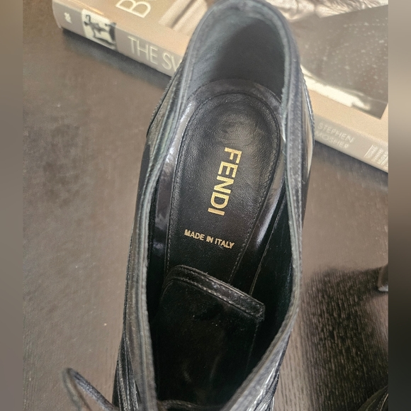 Fendi Lace-up Booties - Picture 7 of 8